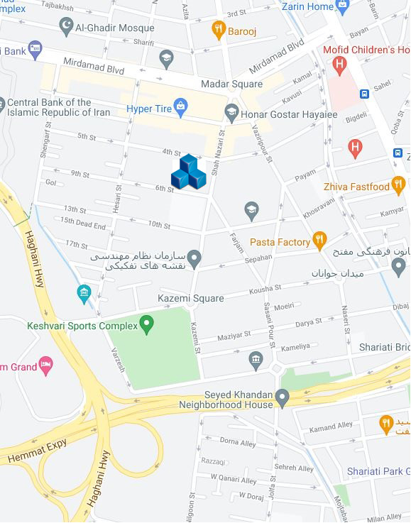نقشه شرکت